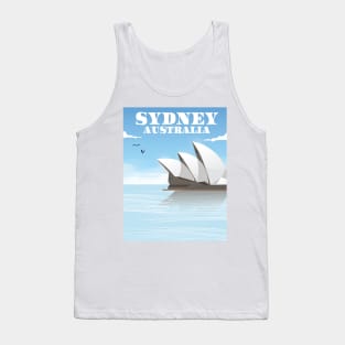 Sydney Australia travel poster Tank Top